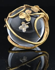 Claude Lalanne (French, 1925–2019), “Trèfle d’Or” Paperweight