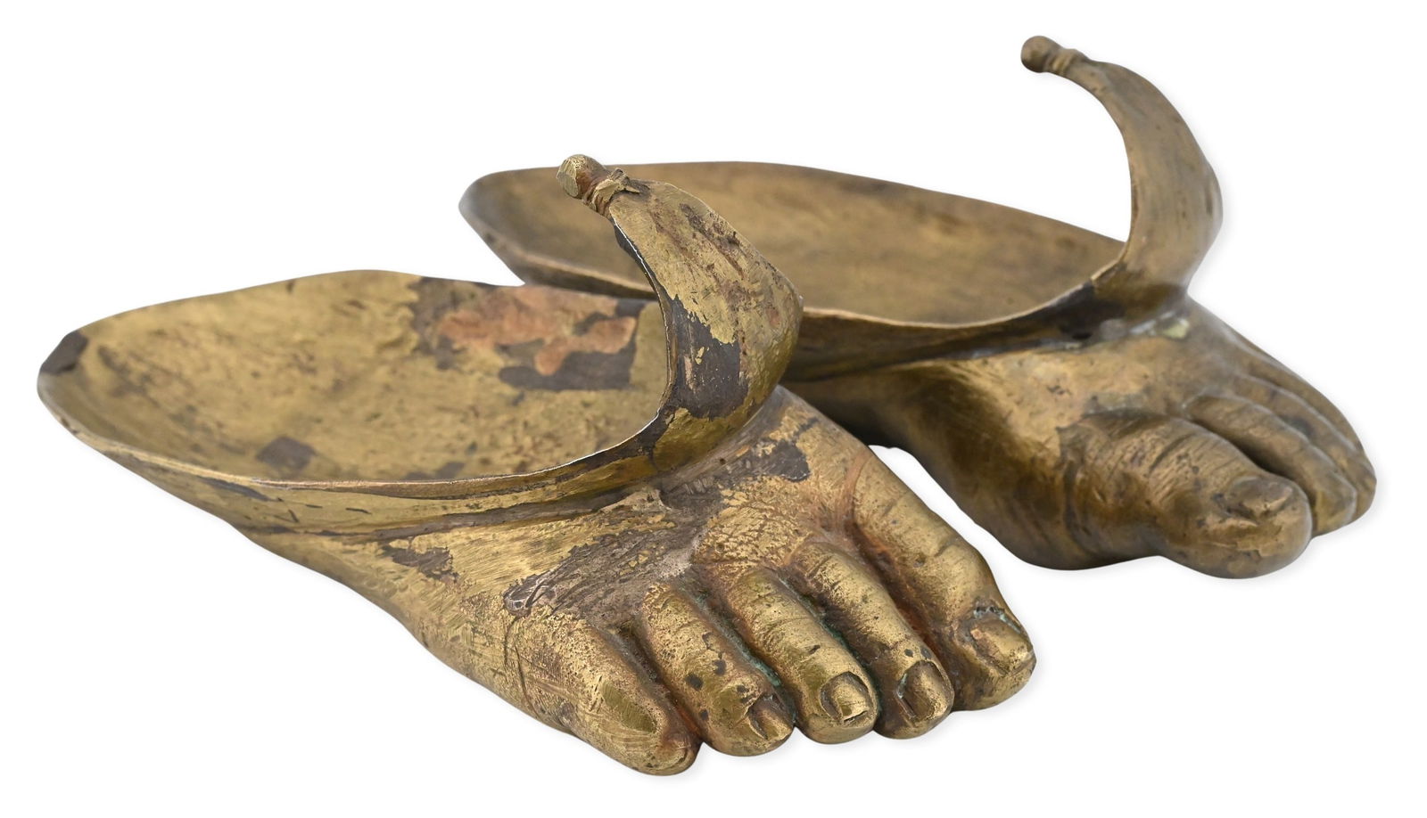 Claude Lalanne (French, 1925–2019) Pair of “Pieds Lotus” (1 of 6)