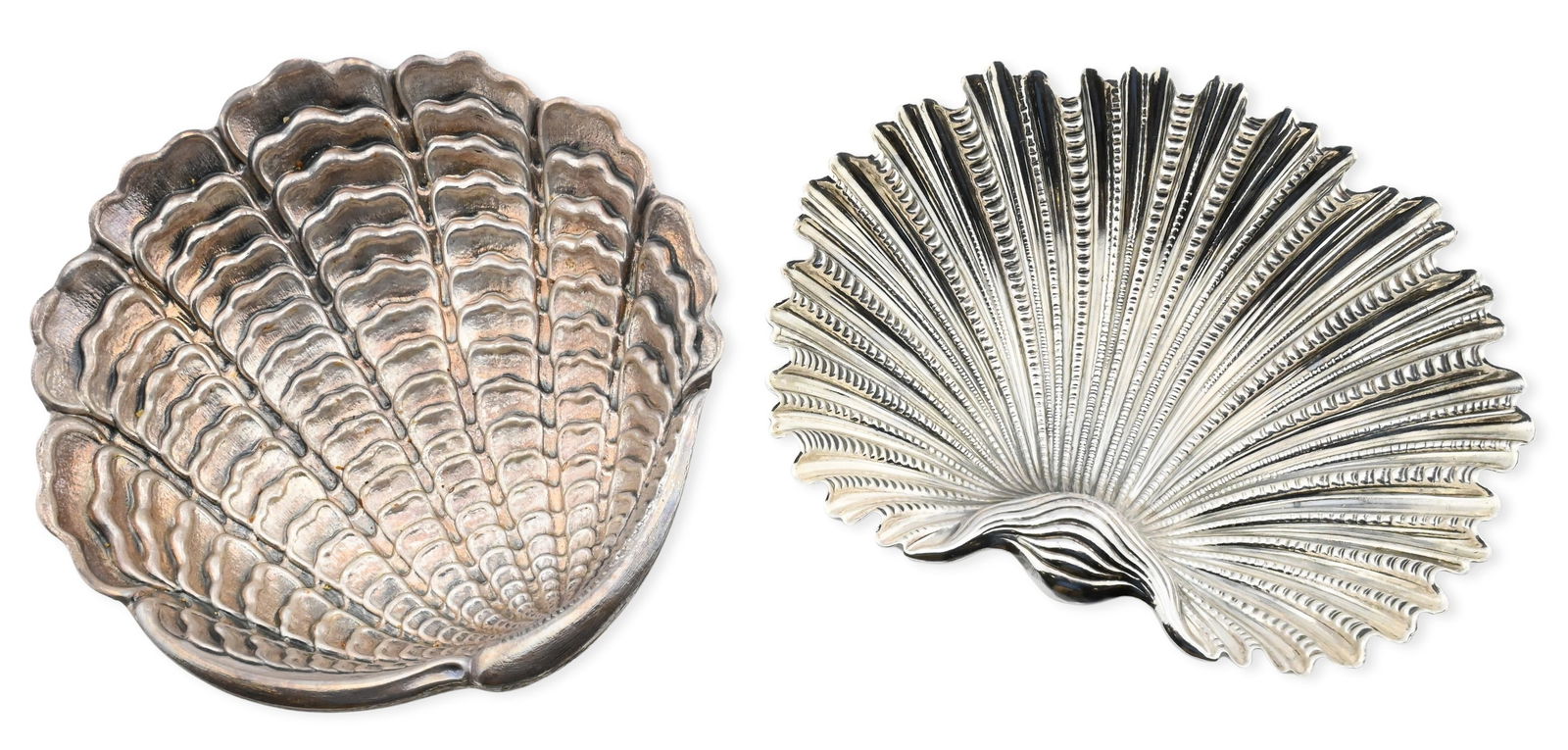 Two Gianmaria Buccellati Sterling Silver Shell Form Dishes (1 of 8)