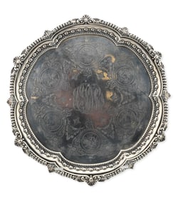 Edwardian Sterling Silver Salver