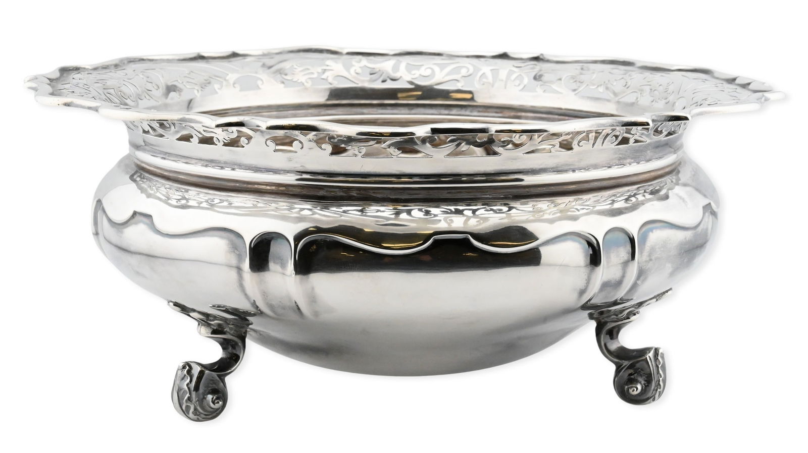 English Sterling Silver Bowl, Sibray, Hall & Co. Charles Clement Pilling (1 of 4)