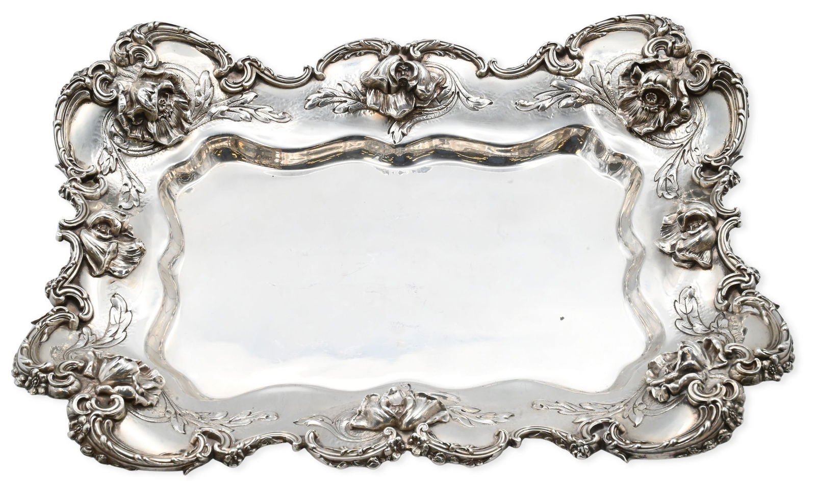 WM.B. KERR & CO Sterling Silver Rectangular Tray (1 of 5)