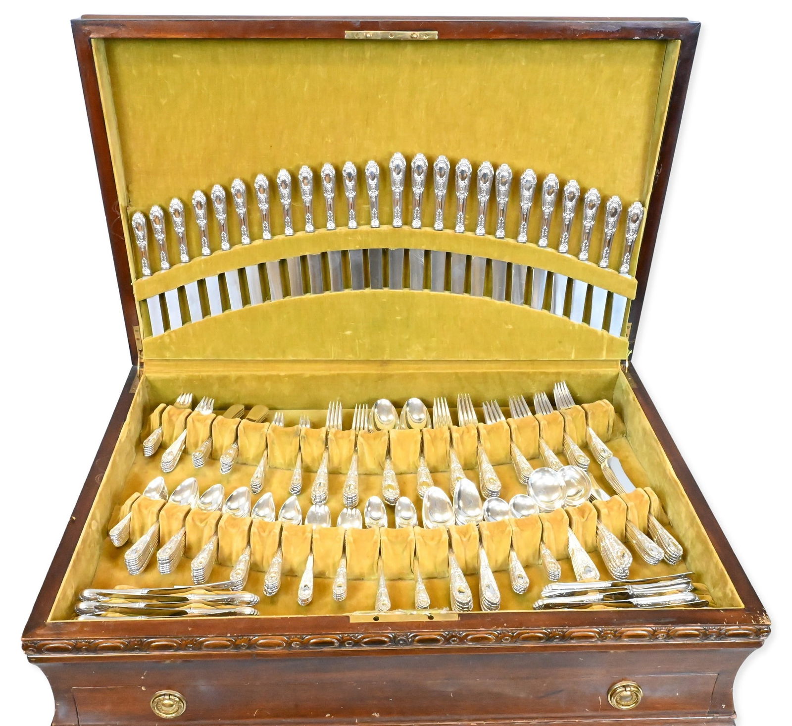 269 Piece International Silver Sterling Flatware Set, Fontaine Pattern (1 of 11)