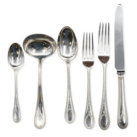 70 Piece C J Vander Ltd Sterling Silver Flatware Set