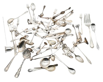 Group of Sterling Silver Flatware