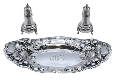 Three Piece Sterling Silver Group