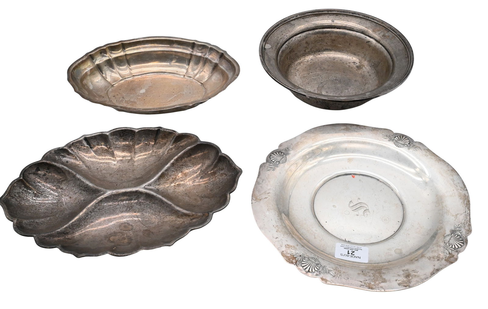 Four Piece Group of Sterling Silver (1 of 5)