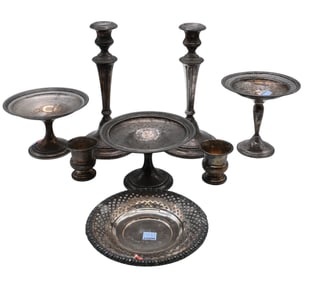 Group of Weighted Sterling Silver