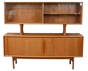 Attributed to Arne Vodder for Sibast Danish Mid-Century Modern Teak Credenza