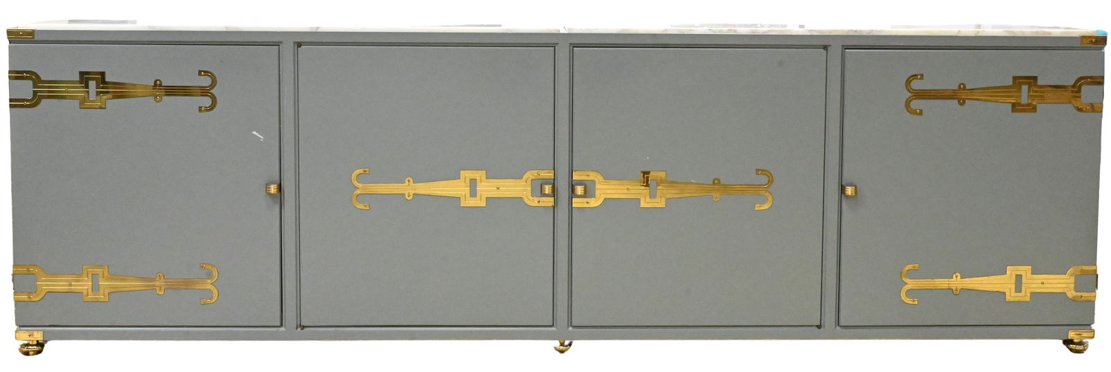 Tommi Parzinger Marble Top Sideboard (1 of 6)