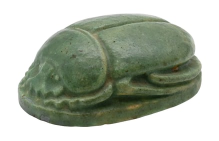 Grueby Pottery Scarab