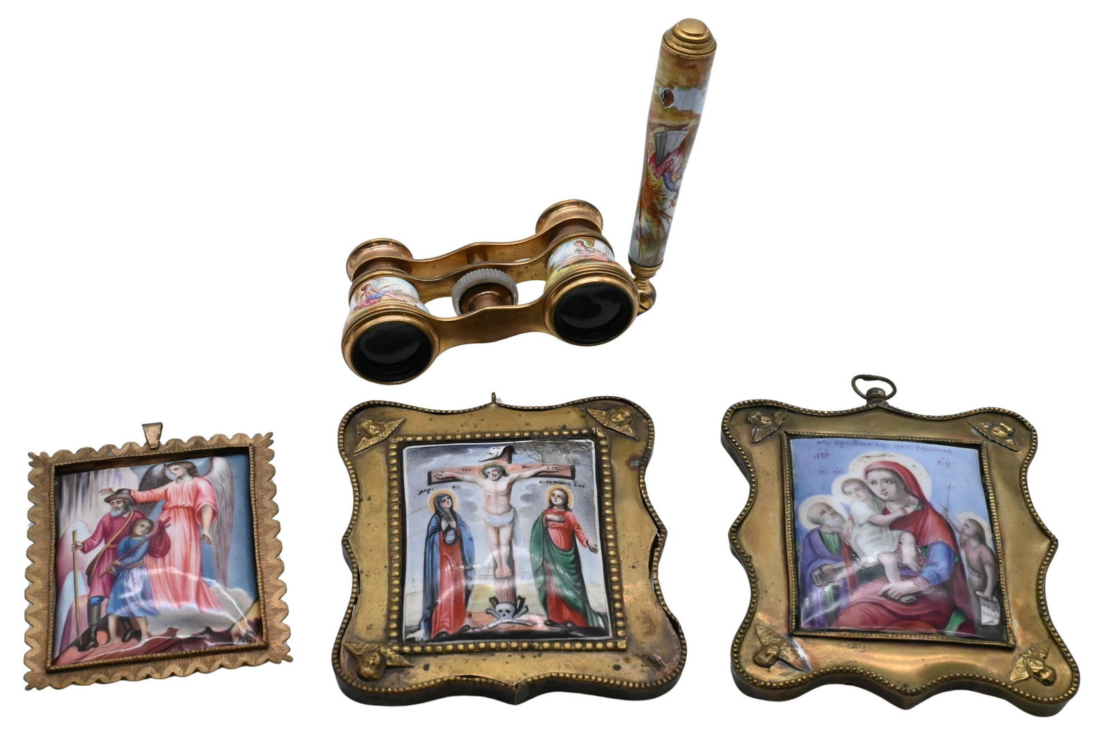 Four Piece Enamel Group (1 of 6)