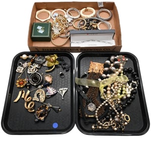 Large Group of Costume Jewelry