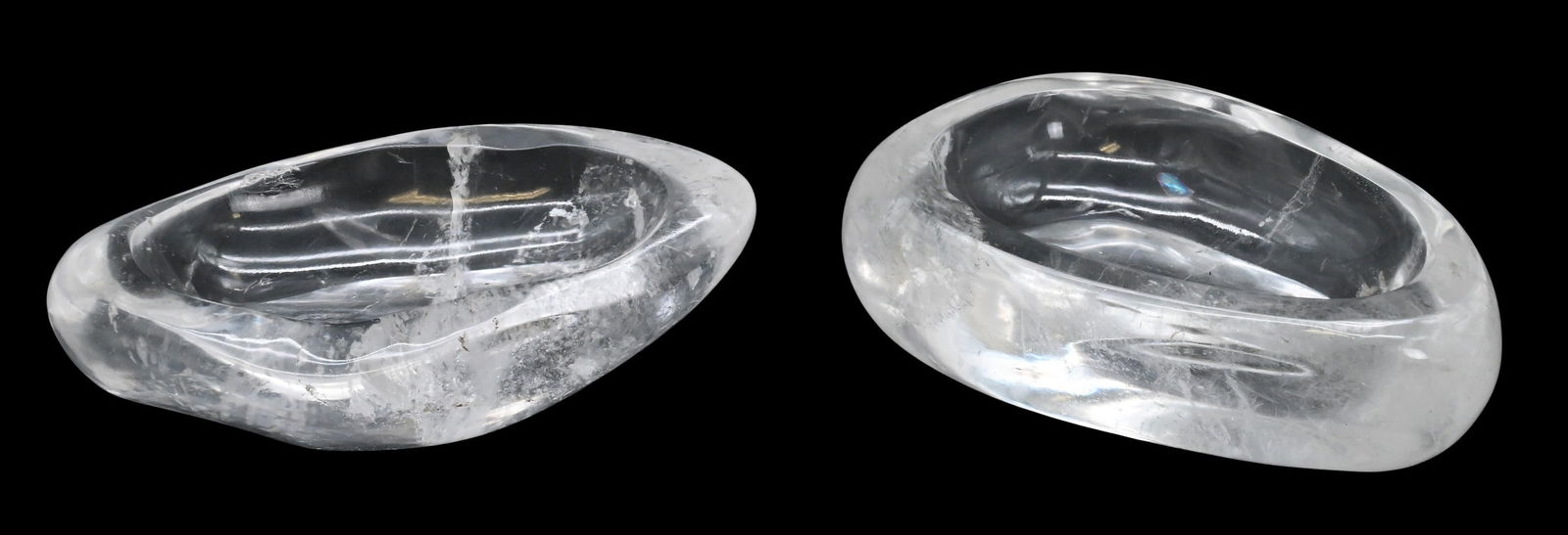 Pair of Rock Crystal Ring Dishes (1 of 4)