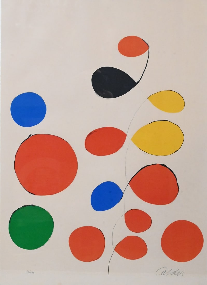 Alexander Calder (American 1898-1976) (1 of 6)