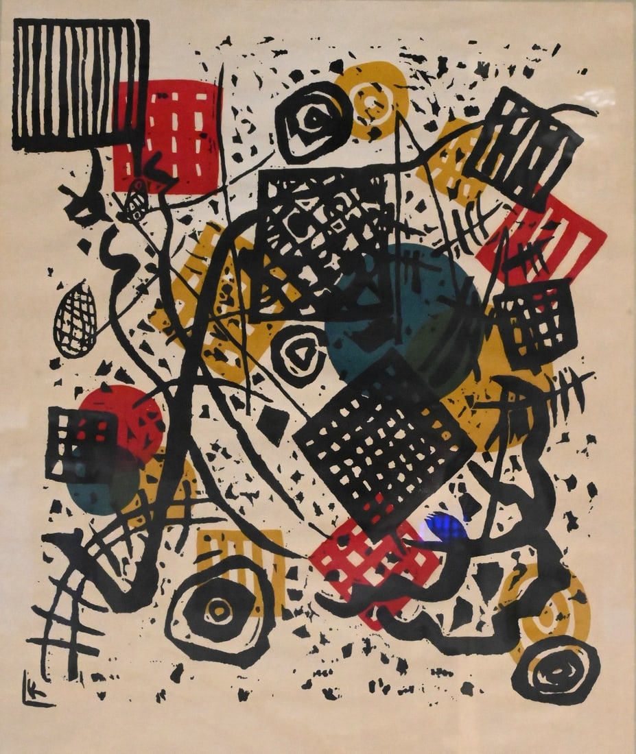 Wassily Kandinsky (Russian 1866-1944) (1 of 5)