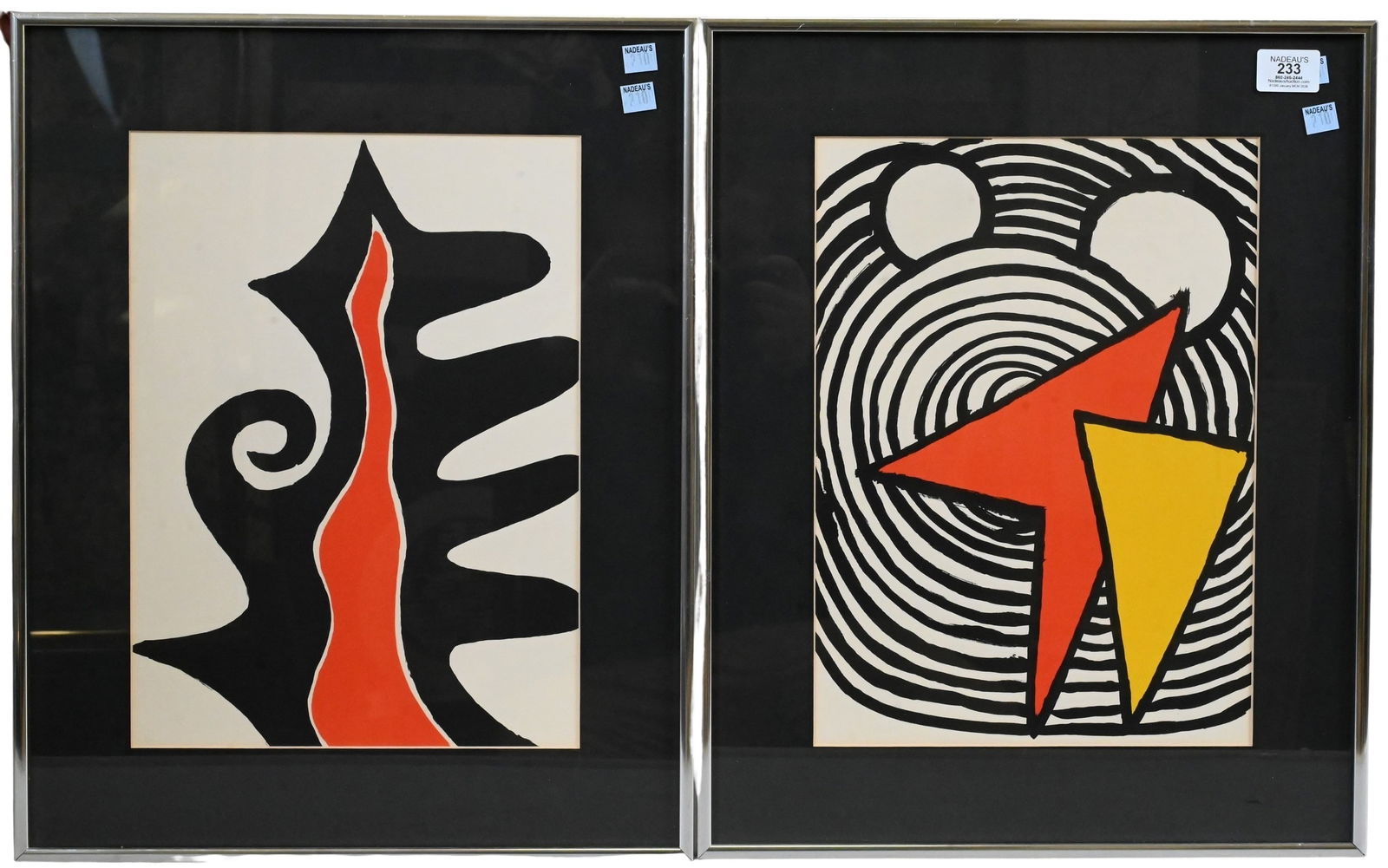 Two: Alexander Calder (American 1898-1976) (1 of 5)
