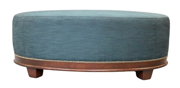 Barbara Barry for Baker Oval Ottoman