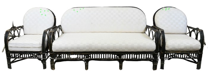 Four Piece Outdoor Rattan Set