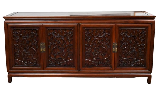 Chinese Style Mahogany Sideboard