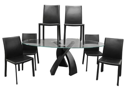 Modern Italian Table and Chairs