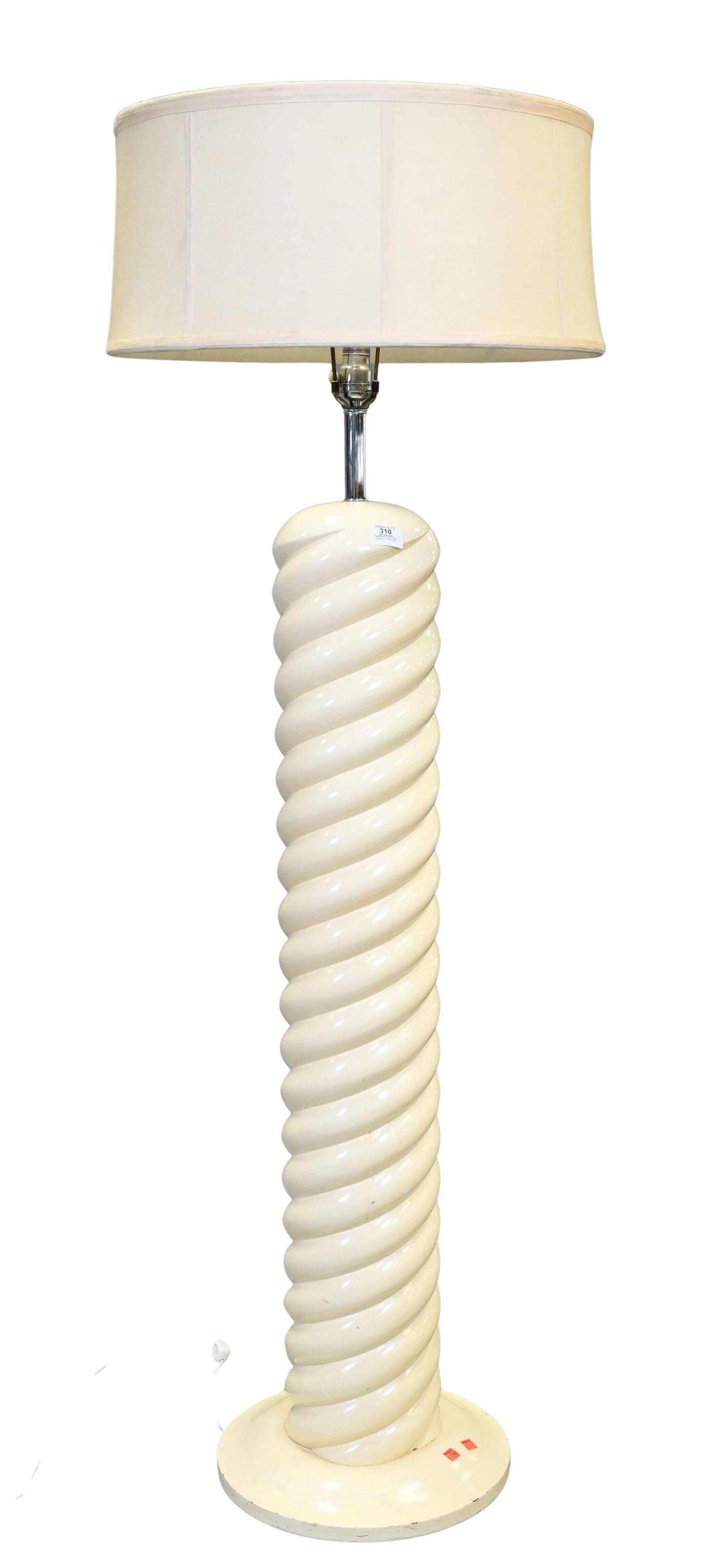 Michael Taylor Style Mid-Century Modern Twist Floor Lamp (1 of 4)