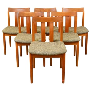 Set of Six Vamdrup Stolefabrik Danish Dining Chairs