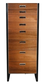 Glenn of California Rosewood Drafting Cabinet