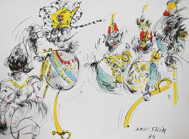 Ardeshir Mohassess (Iranian/American 1938-2008)