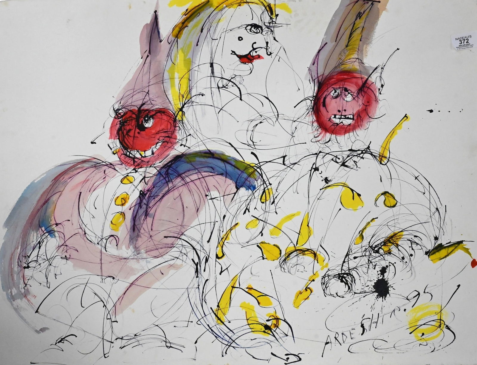 Ardeshir Mohassess (Iranian/American 1938-2008) (1 of 6)