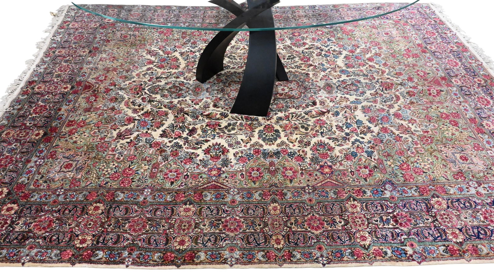 Kerman Oriental Room Size Carpet (1 of 5)