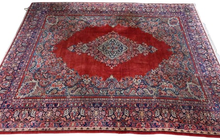 Sarouk Oriental Room Size Carpet
