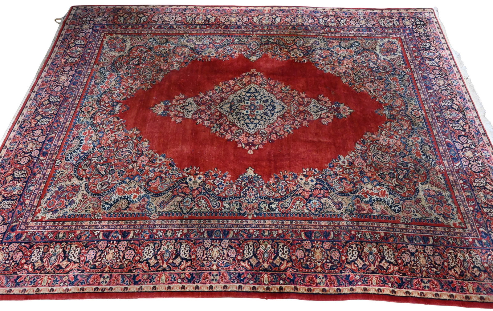 Sarouk Oriental Room Size Carpet (1 of 7)