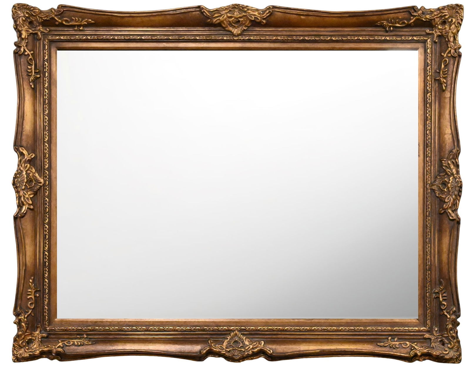 Large Gilt Decorative Mirror (1 of 5)