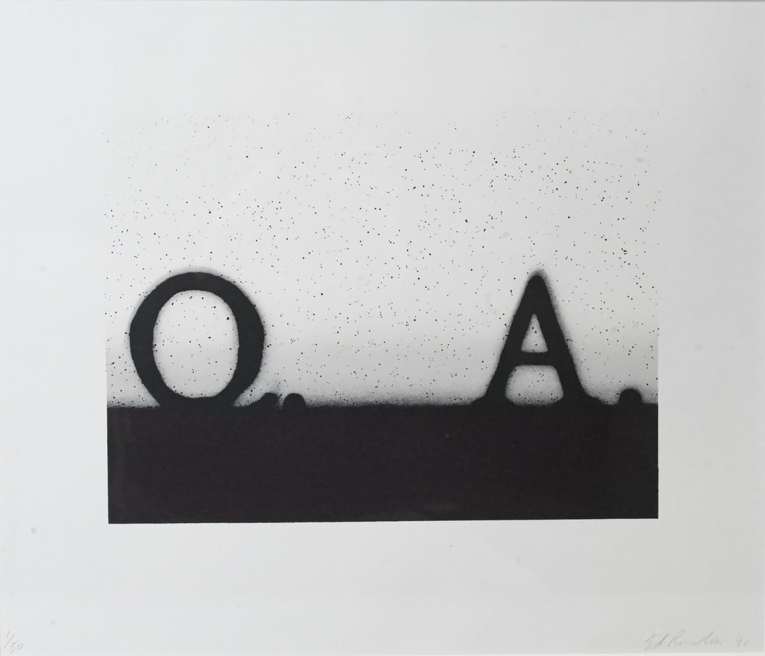 Ed Ruscha (American B.1937) (1 of 5)