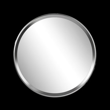 Mid-Century Modern Round Mirror (1 of 4)