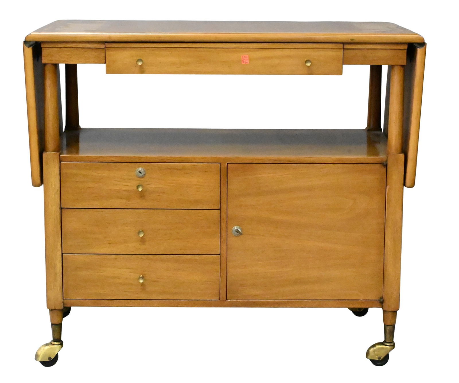 John Widdicomb Mid-Century Modern Bar Cart (1 of 2)