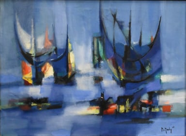 Marcel Mouly (French 1918-2008)