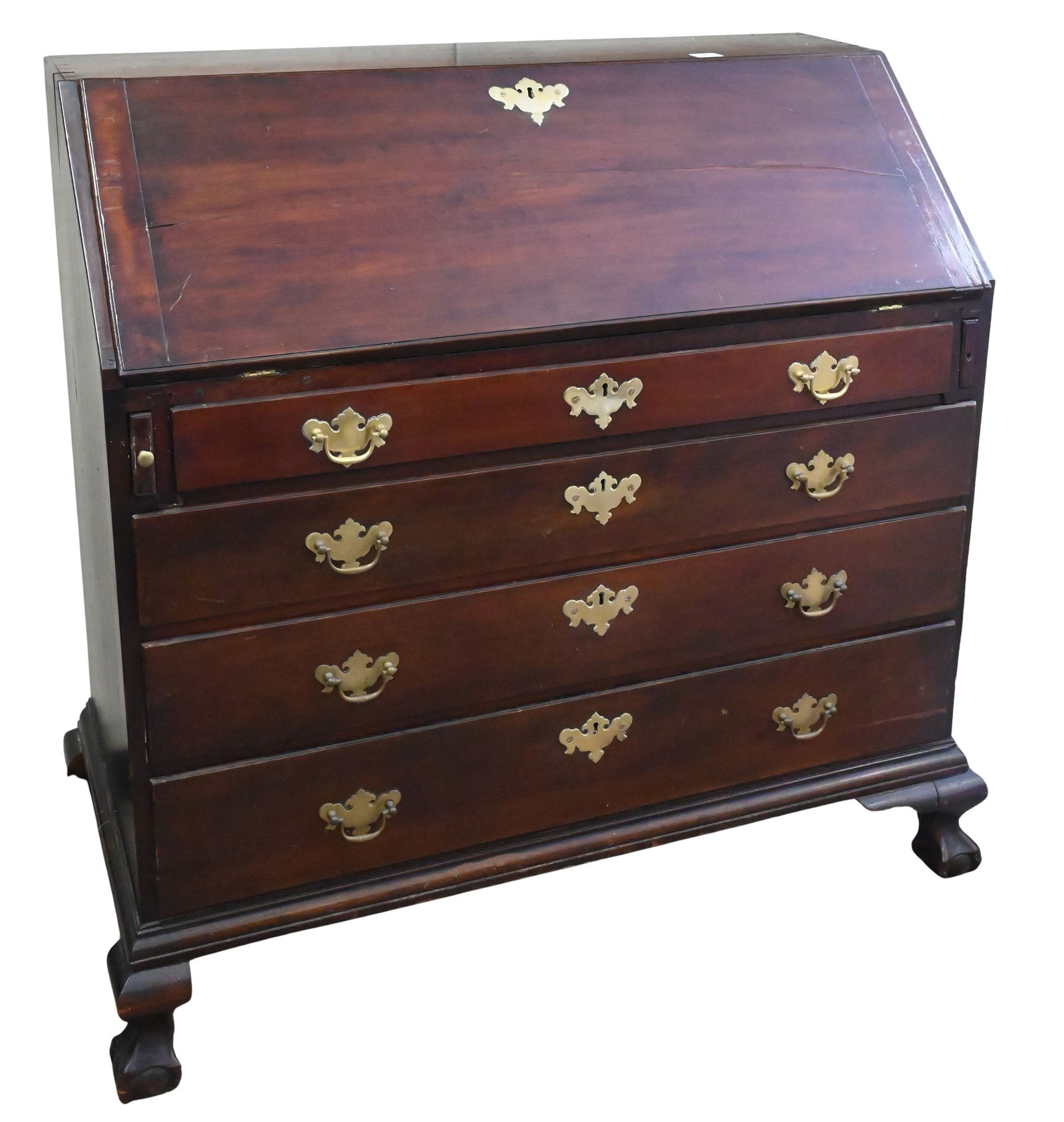 Chippendale Slant Lid Desk (1 of 4)