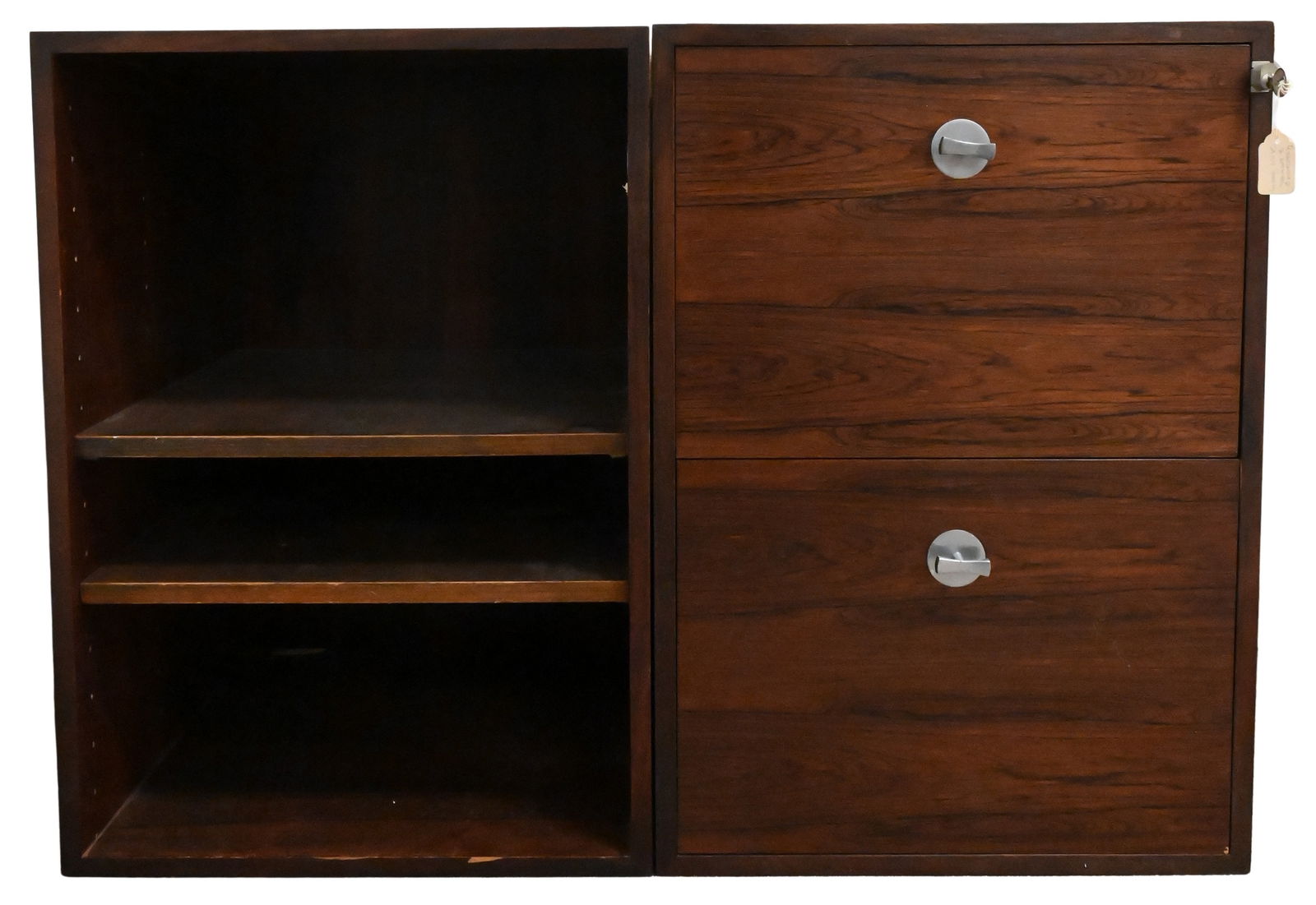 Two John Stuart Rosewood Cabinets (1 of 4)