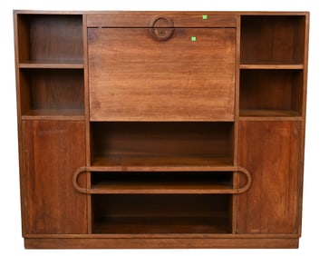 Modernist Art Deco Desk Attributed to Auguste Vallin