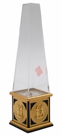 Jaeger-LeCoultre Art Deco Obelisk Desk Clock