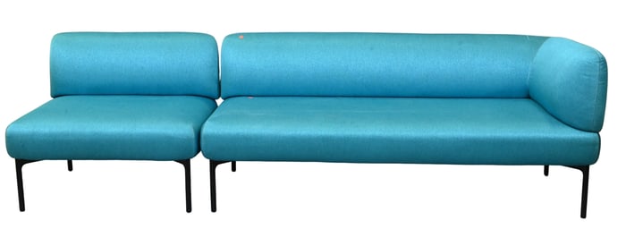 Two Piece Haworth Modern Furnishings Lot