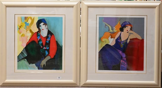 Two: Itzchak Tarkay (Israeli 1935-2012)