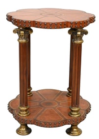 Maitland Smith Clover Shaped Occasional Table