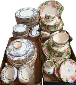 Four Box Lots of Partial Dinner Services