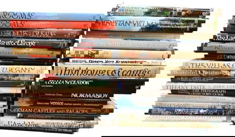 Approximately 29 Interior Design, Architecture, and Decorative Arts Books