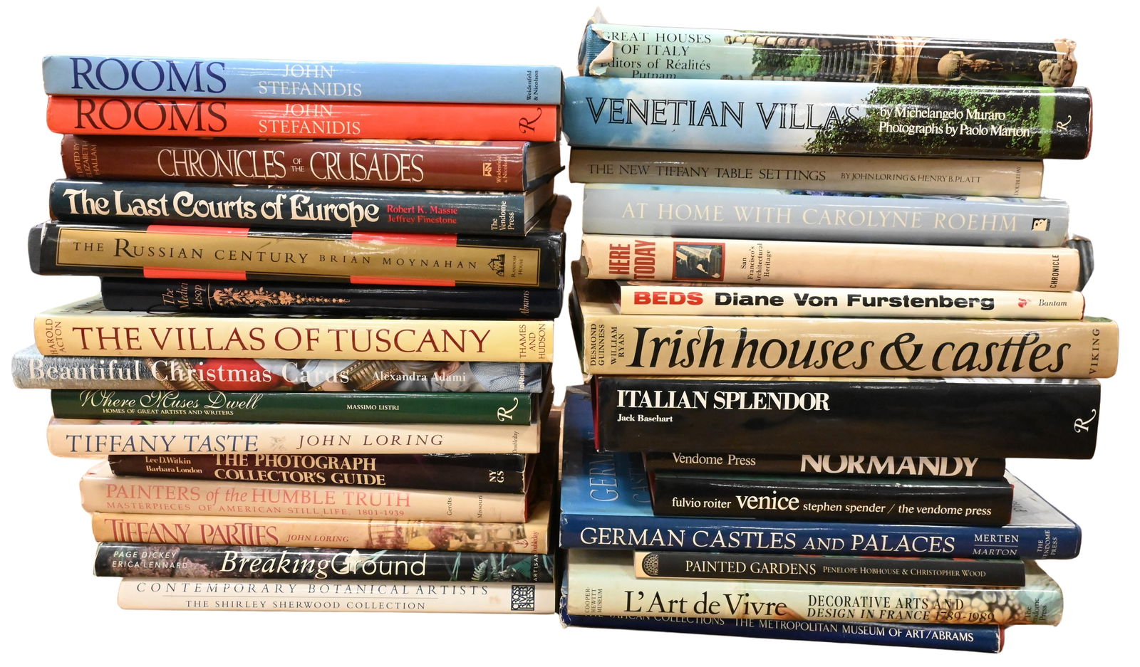 Approximately 29 Interior Design, Architecture, and Decorative Arts Books (1 of 7)