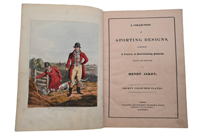 Henry Alken (British, 1785–1851) A Collection of Sporting Designs, comprising a Variety of