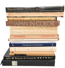 Approximately15 Art, Design, and Collecting Reference Books